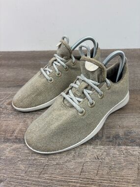 Allbirds Wool Runners Sneakers Natural Beige | Women’s 7 (EU 37)